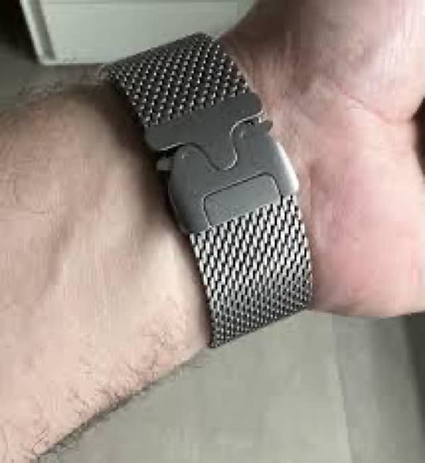 apple watch ultra 2 2024 natural titanium with natural milanese loop 8