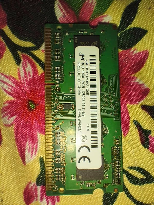 micron 4gb ram 2 pcs  ddr3 1