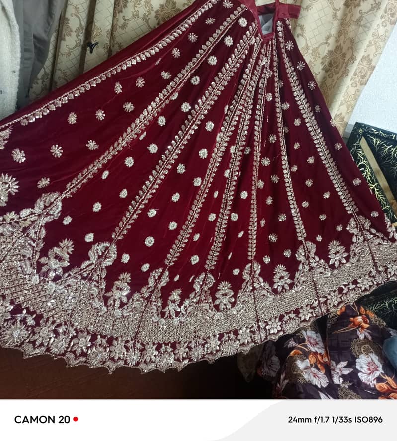 Barat Bridal Lehnga standard size 5