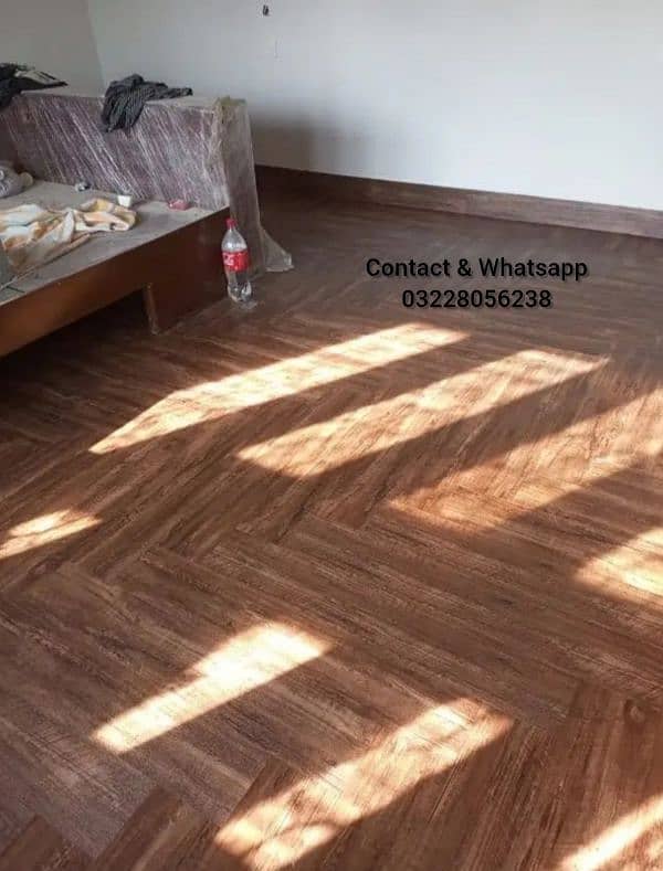 Pvc Vinyl Floor Tiles & Wood Tiles. 10