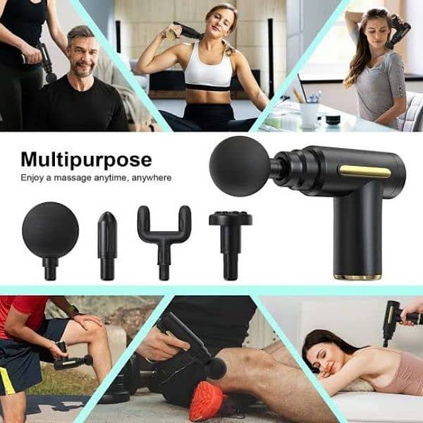 Mini Massage Gun Electric Deep Tissue muscle massager gun 7