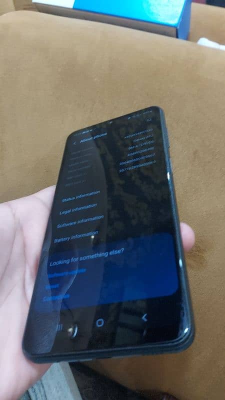 Samsung a12 ha black color 4 gb ram 128 gb storage ha 1