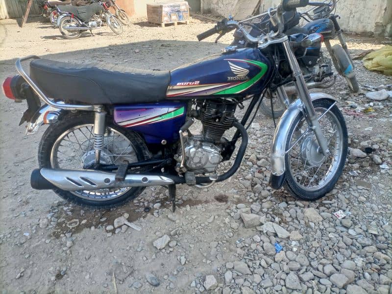 Honda 125 2014 Karachi number 0