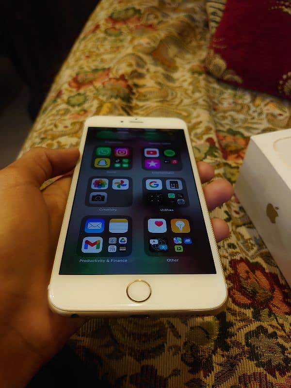 IPHONE 6S PLUS OFFICIAL PTA APPROVED WITH BOX 10/10 exchange possible 1