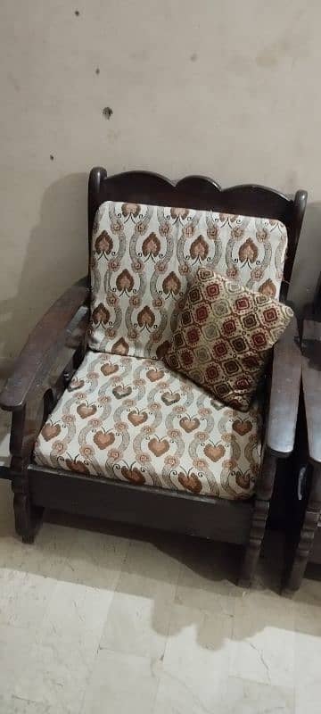 5 seater sofa set good condition 0