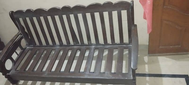 5 seater sofa set good condition 3