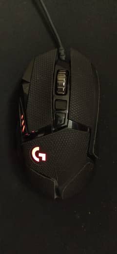 Logitech G502 Hero with Grip tape, box and complete accessories