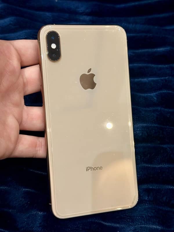 iPhone Xs Max 256gb Non-PTA 9/10 Gold 2