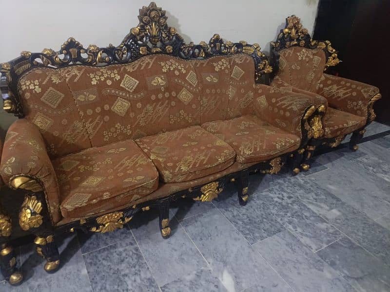 sofa set 7 seater with dewan 1