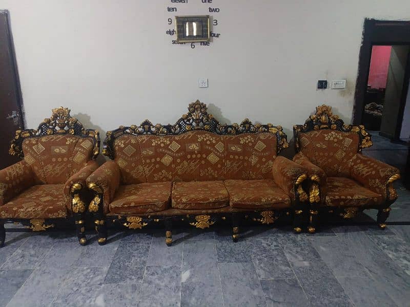 sofa set 7 seater with dewan 2