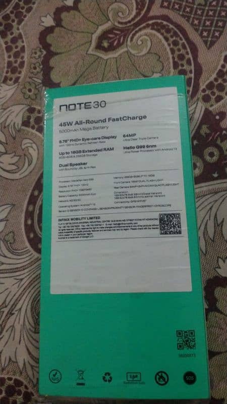 Infinix Note 30 8