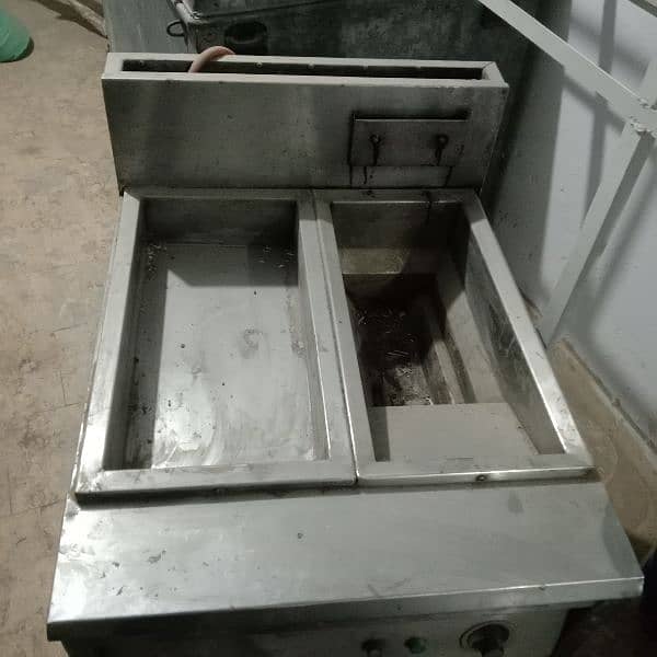 allhamduallah bilkul new ha Steel fryer 4