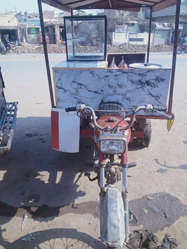 motorcycle rikshaw, chips point, fries rikshaw 3