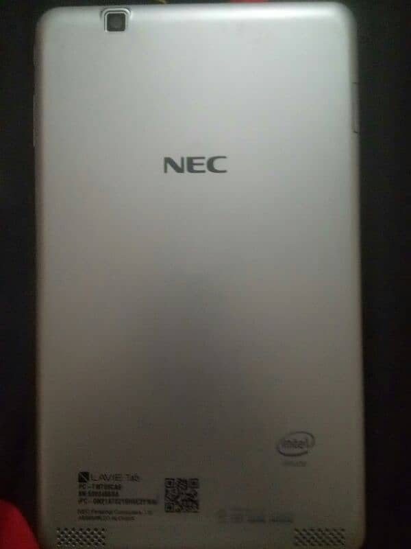 NEC window tab 8inch display 7