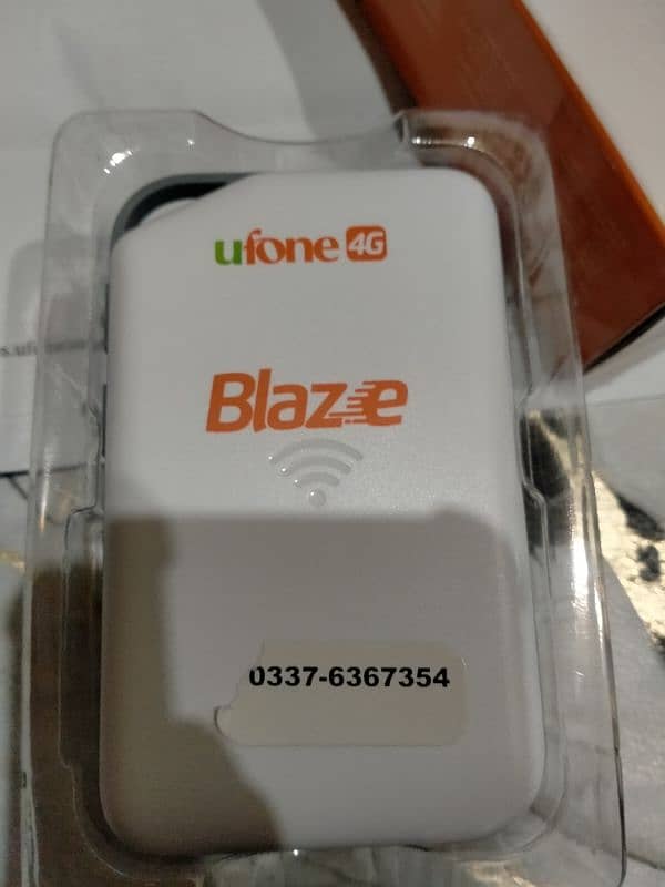 Brand New Unlocked Ufone Blaze Mobile Wifi 0