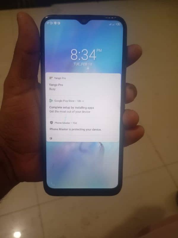 infinix hot 8 4GB ram 64 GB memory condition 10 by 9 3