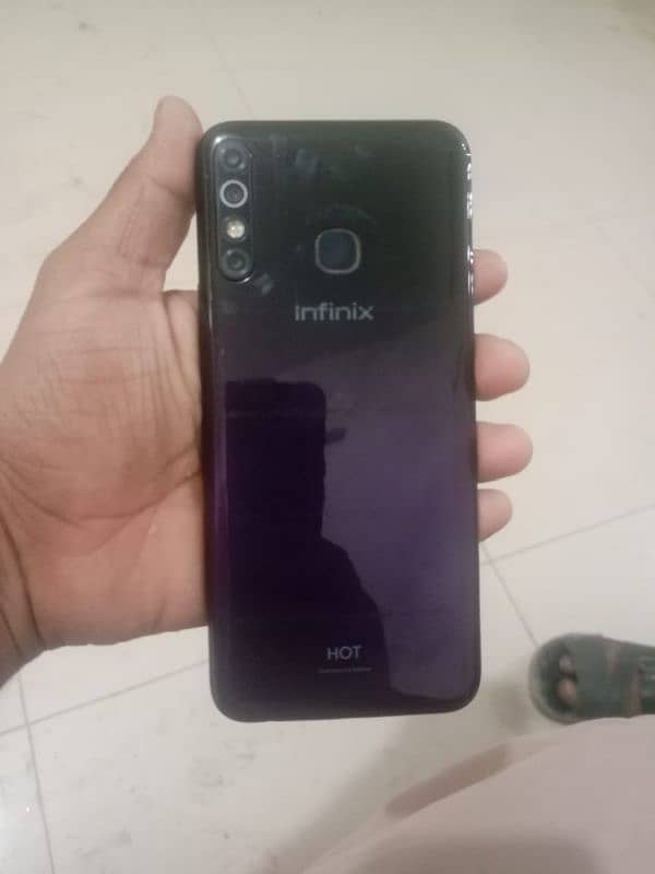 infinix hot 8 4GB ram 64 GB memory condition 10 by 9 7