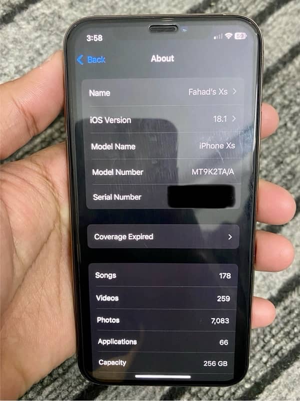 iPhone Xs - 256 gb (non PTA) 5