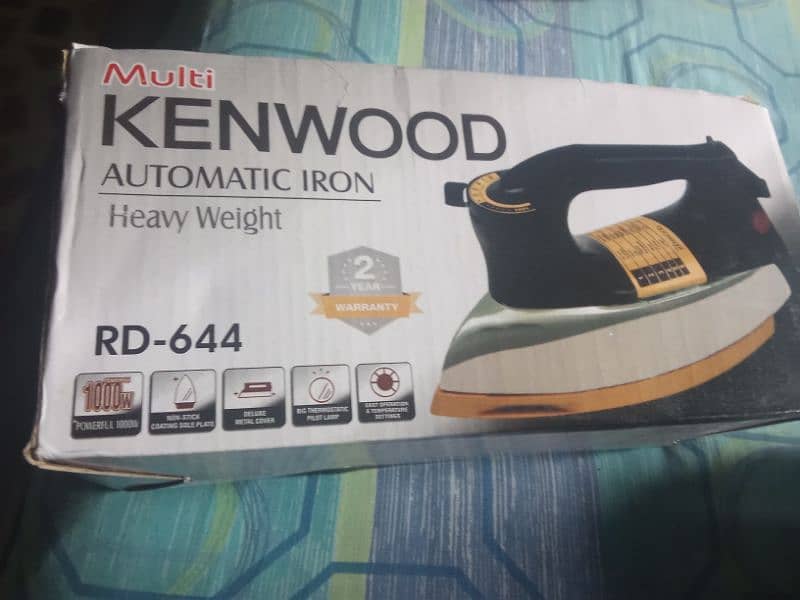 Kenwood iron 0