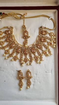 24k gold plated Bridal set