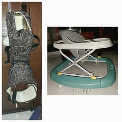 baby walker and baby carrier belt