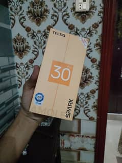 tecno spark 30 pro box pack sale