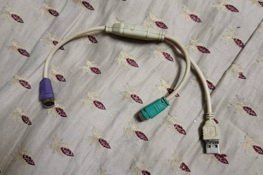 Dell Keyboard + USB to PS/2 Converter – 2 Le Lo, FREE Converter Pao! 7