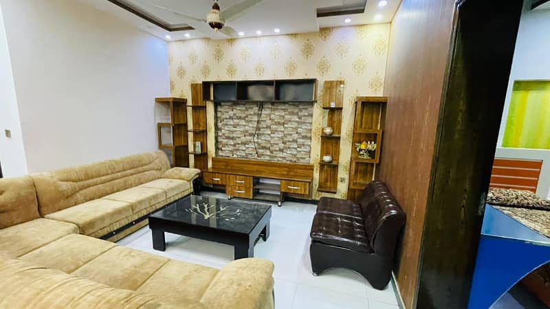 Ten Marla Furnished House in Gulmohar Block Bahria Town Lahore 0