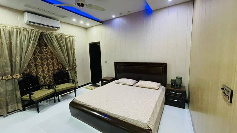 Ten Marla Furnished House in Gulmohar Block Bahria Town Lahore 1