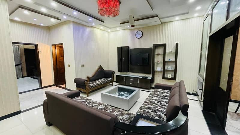 Ten Marla Furnished House in Gulmohar Block Bahria Town Lahore 4