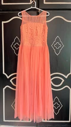 Beautiful pink maxi dress