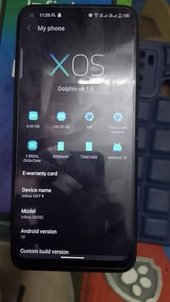 Infinix hot 9 4/128 PTA approved with box