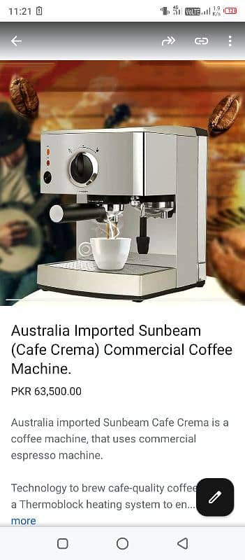 imported coffee machines in 30% Discount 8