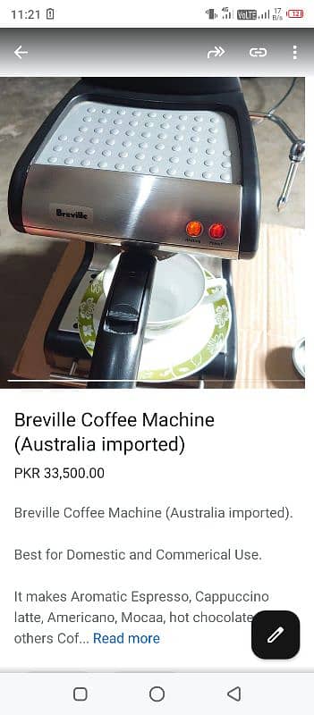 imported coffee machines in 30% Discount 10