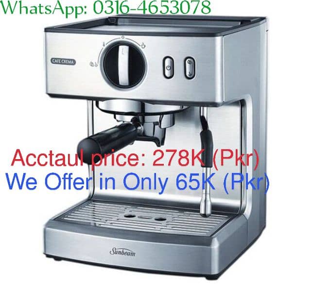 imported coffee machines in 30% Discount 14