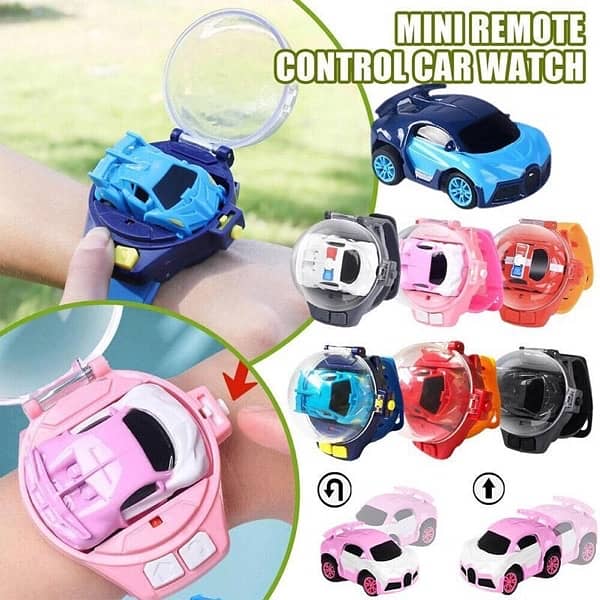 Wrist Watch Toys RC Car for Boys and Girls 3