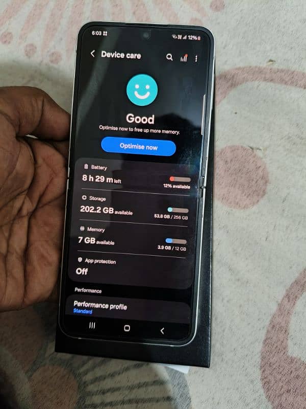 Samsung Galaxy Z flip 6 Complete box 5