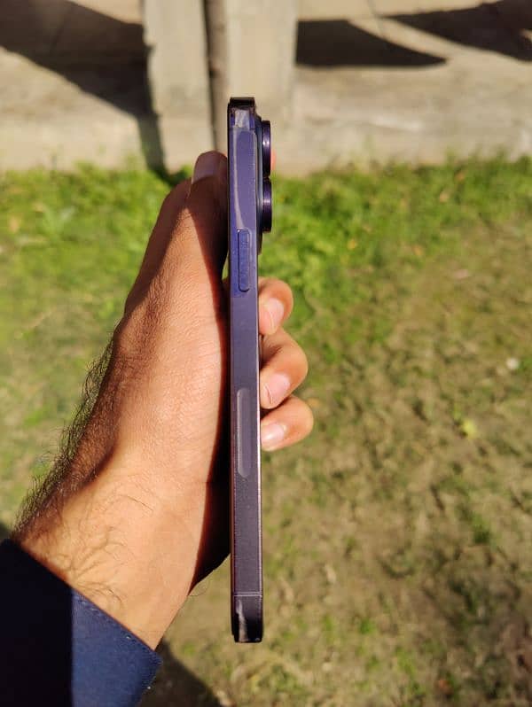 Iphone 14 pro max Deep Purple 128 GB JV Waterpack 5