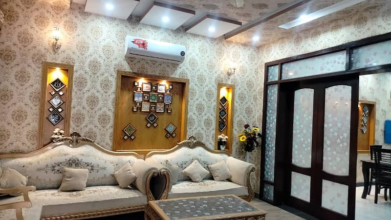 Ten Marla Furnished House in Overseas-B Enclave Bahria Town Lahore 4