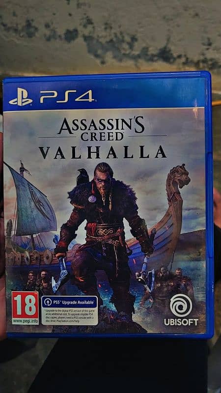 Assassin's Creed Valhalla and 5 more ps4 games 0