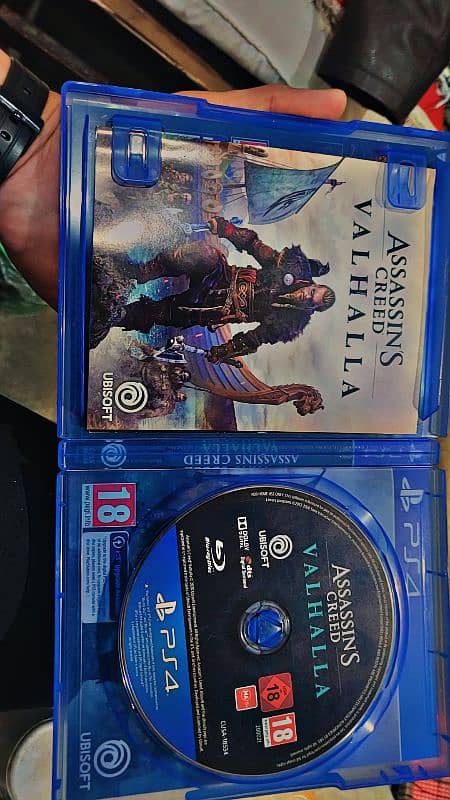 Assassin's Creed Valhalla and 5 more ps4 games 1