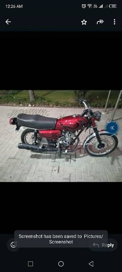 Honda 125 for sale All ok bike urgent for sale