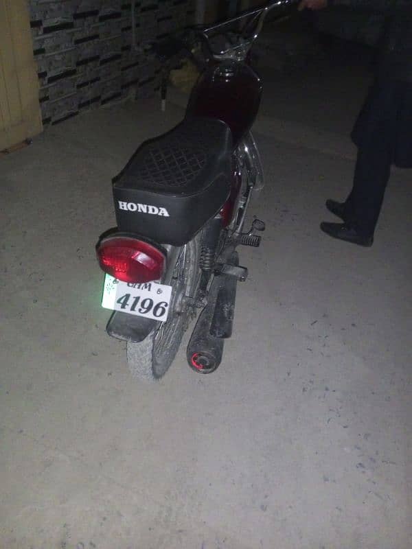 Honda 125 for sale All ok bike urgent for sale 3