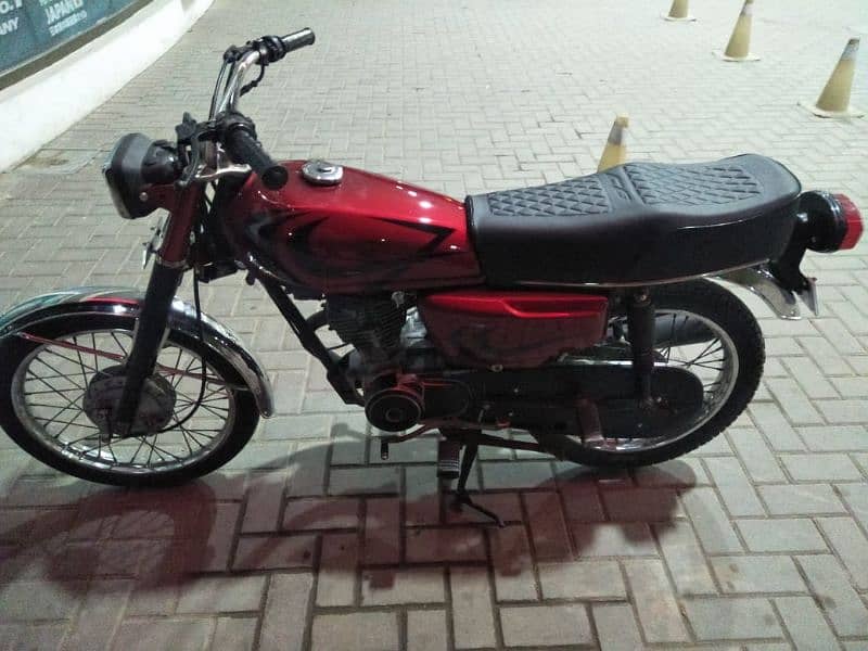 Honda 125 for sale All ok bike urgent for sale 5