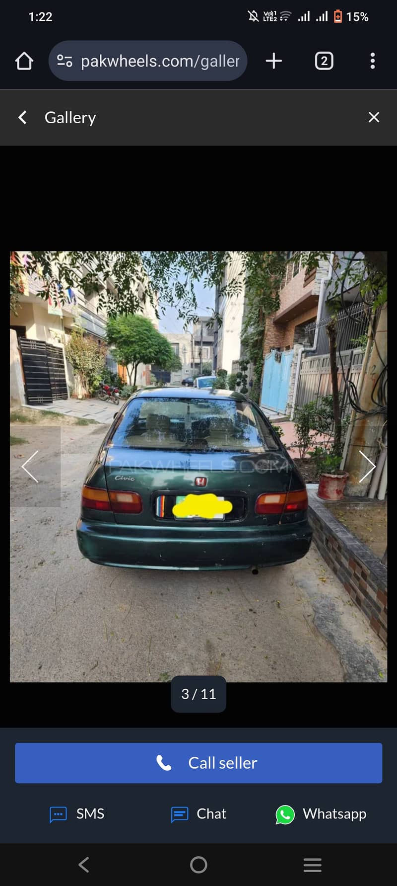 Honda Civic EXi 1995 6