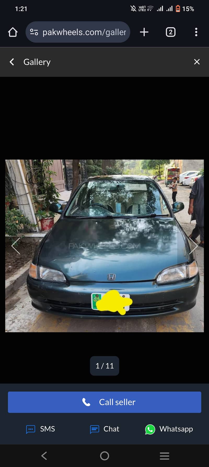 Honda Civic EXi 1995 8