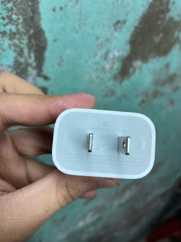 Apple 20W USB-C Original Charger (2-Pin) – Genuine & Perfect Condition 0