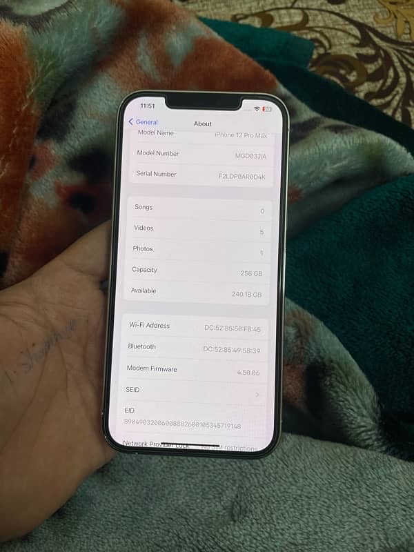 iPhone 12 Pro Max 256Gb factory unlock 1