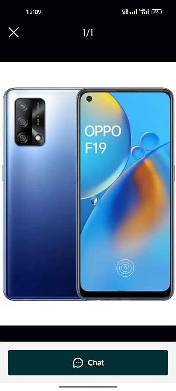 oppo f19 6+6/128 sale exchng with box charger 3