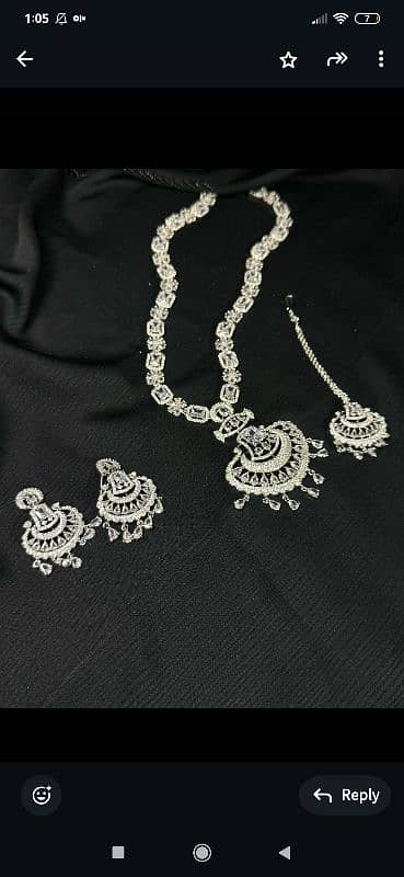 beautiful jewellery set original 2